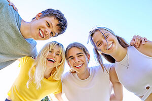 Jugendgesundheits-Check für gesunde Teenager