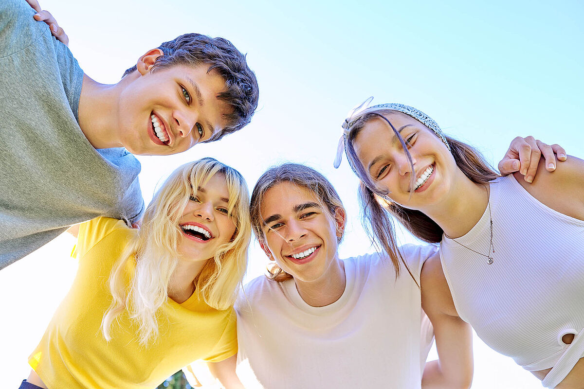 Jugendgesundheits-Check für gesunde Teenager